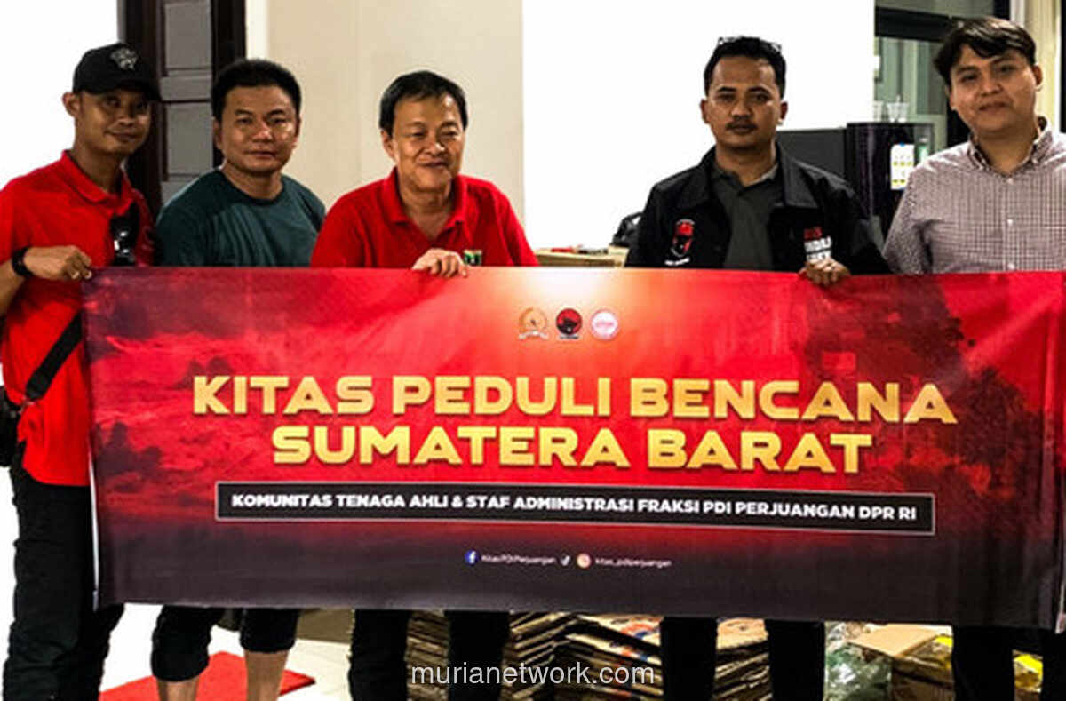 KITAS DPR PDIP Galang Dana Internal untuk Korban Bencana Sumbar