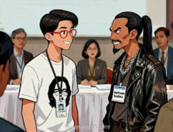 Di Balik Tenda Proyek, Perang Dua Wajah Jurnalisme Terbongkar