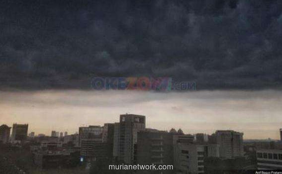 Hujan Ringan Guyur Hampir Seluruh Jakarta, Kecuali Jakarta Barat yang Berawan