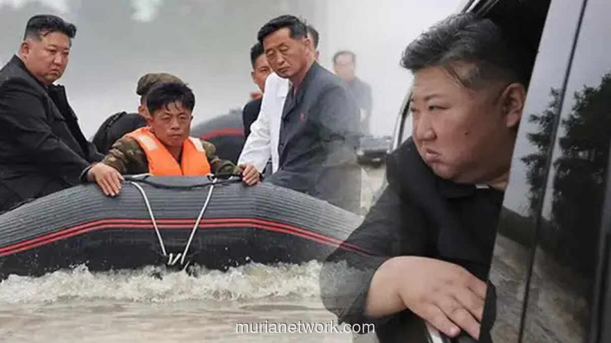 Kim Jong-un Tembak Mati Puluhan Pejabat Gagal Tangani Banjir Mematikan