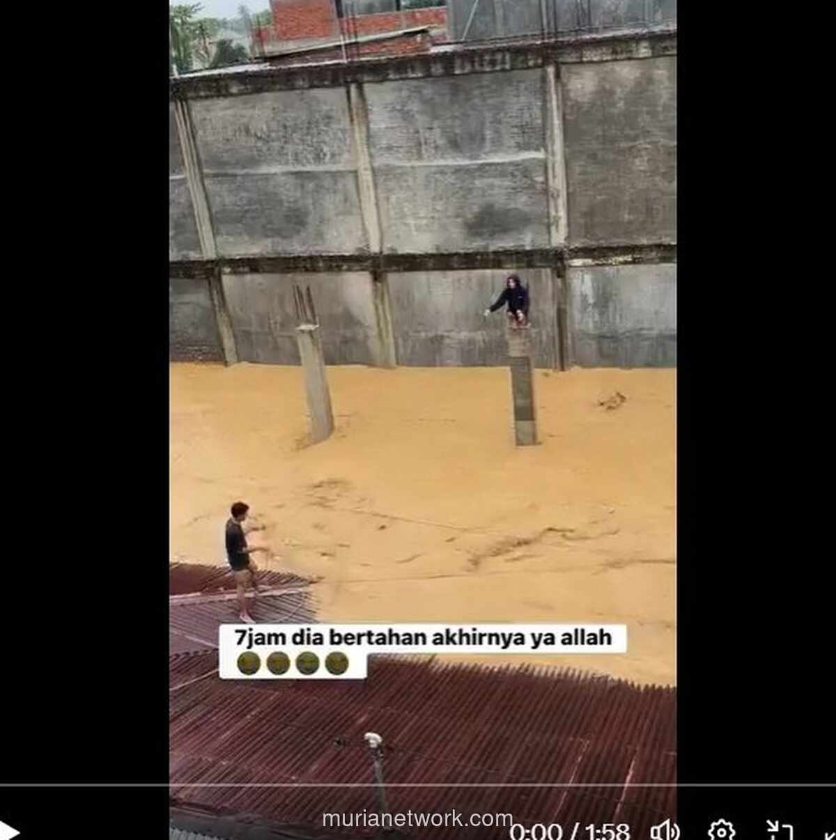 Ya Allah... Erangan Lega Usai 7 Jam Bergulat dengan Amukan Banjir Bandang