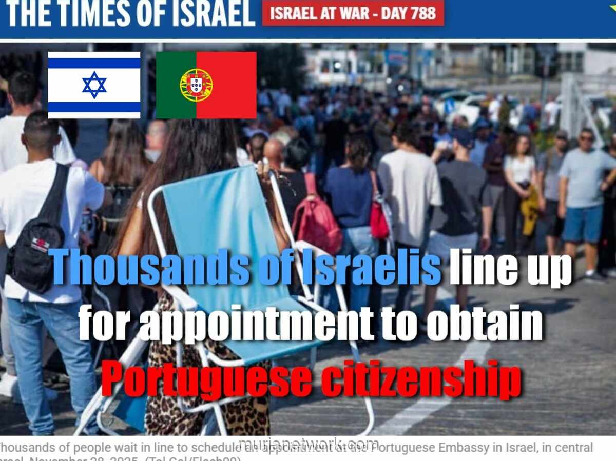 Gelombang Warga Israel Berebut Paspor Portugal, Antrean Mengular di Tel Aviv