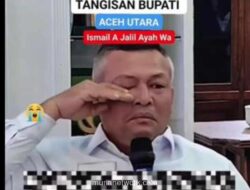 Bupati Aceh Utara Menangis di Depan Media: Kami Sudah Tak Sanggup Lagi