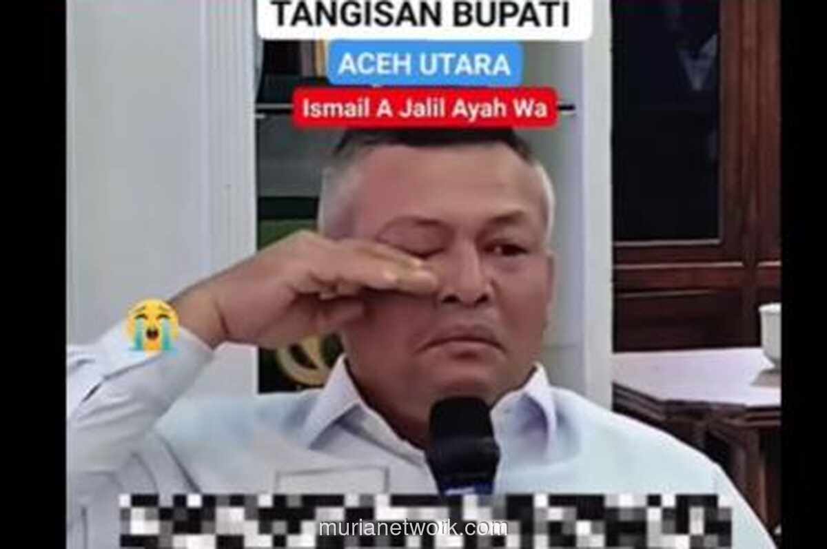 Bupati Aceh Utara Menangis di Depan Media: Kami Sudah Tak Sanggup Lagi