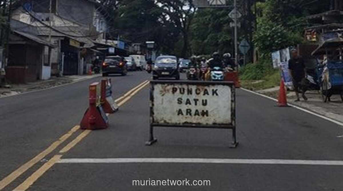 Arus Puncak Dibelokkan, Sistem Satu Arah Berlaku Siang Ini