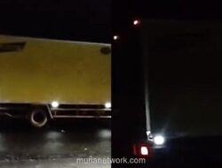 Heboh Jeritan dari Mobil Boks di Exit Tol Sebapo, Ternyata Cuma Cekcok Sopir dan Kernet