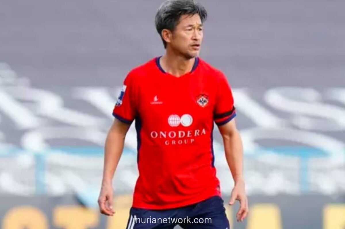 King Kazu, 58 Tahun, Perpanjang Kontrak dan Pertahankan Gelar Pemain Sepak Bola Tertua di Dunia