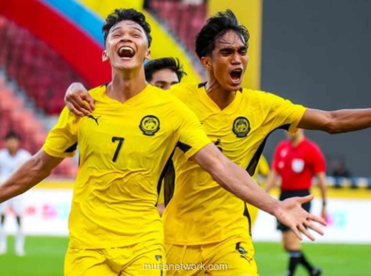 Harimau Malaya Gempur Laos 4-1, Puncaki Grup B SEA Games