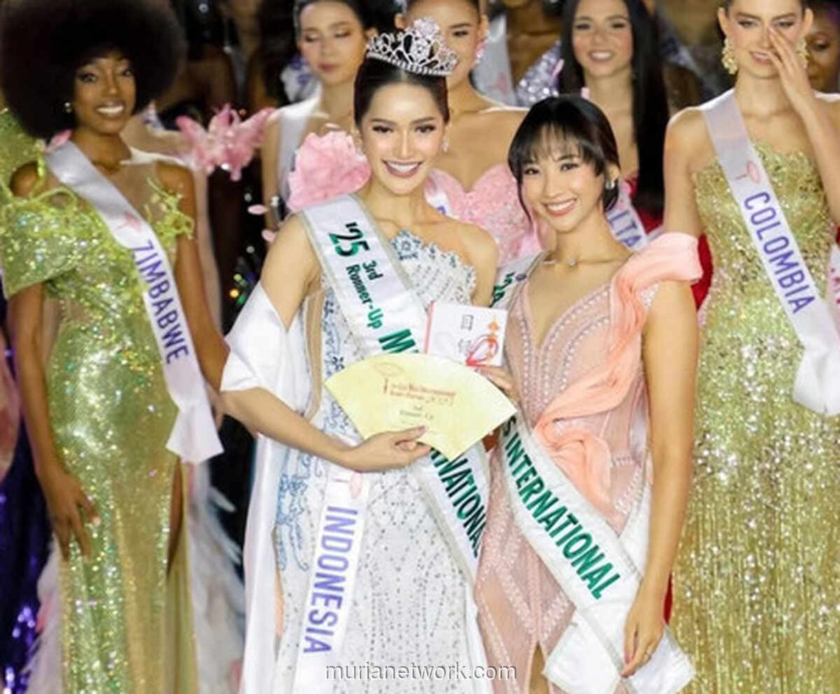 Dokter Cumlaude Melliza Ukir Sejarah sebagai 3rd Runner Up Miss International 2025
