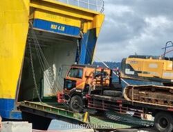 Ferisi Harapan Berangkat dari Teluk Bayur, Bawa Alat Berat untuk Buka Jalan Terisolasi