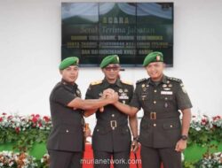 Tongkat Komando Kodim Mimika Beralih ke Tangan Letkol Inf Redi