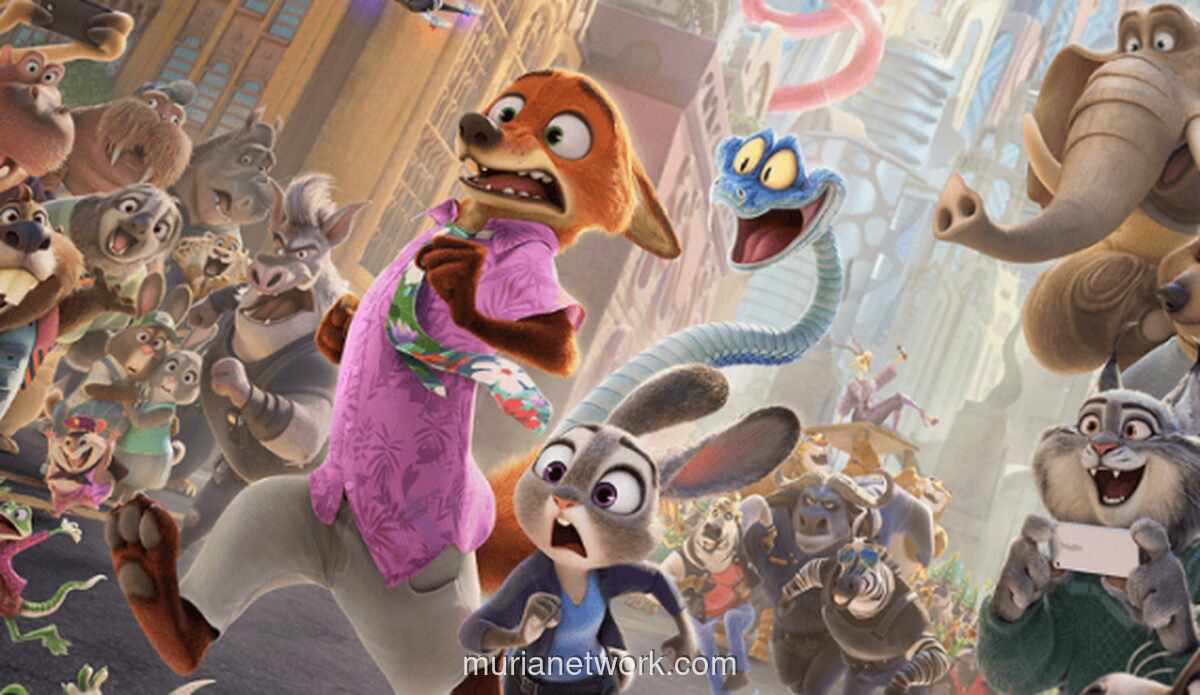 Zootopia 2 Pacu Pendapatan Global, Geser Jurassic World di Box Office 2025