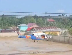 Helikopter Polri Bertahan di Udara, Bantuan Dikirim Lewat Manuver Mencekam di Aceh Tamiang