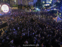 Malam Tanpa Kembang Api di Bundaran HI, Solidaritas Menggantikan Gemerlap