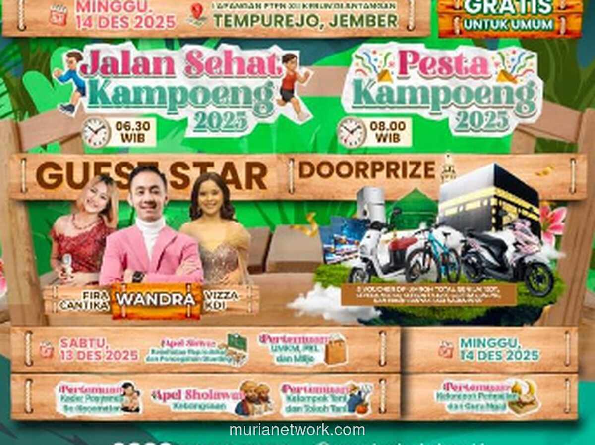 Bupati Jember Gus Fawait Ngantor di Desa, Ajak Warga Jalan Sehat dan Curhat