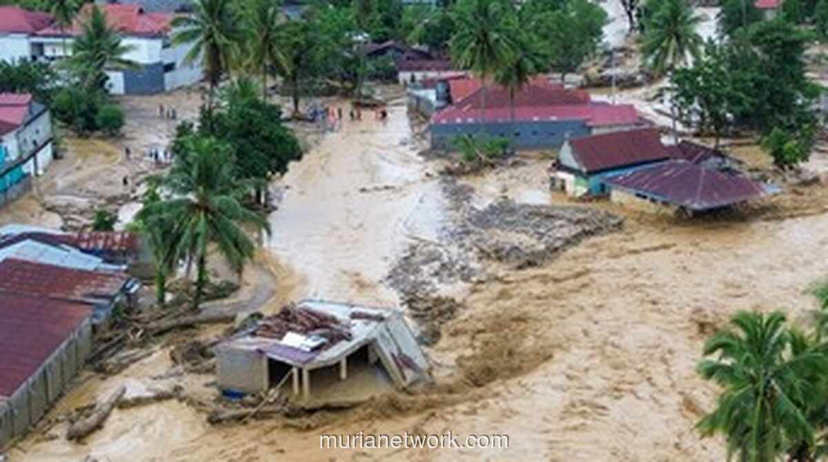 Korban Tewas Banjir Bandang Sumatera Tembus 442 Jiwa, Ratusan Masih Hilang