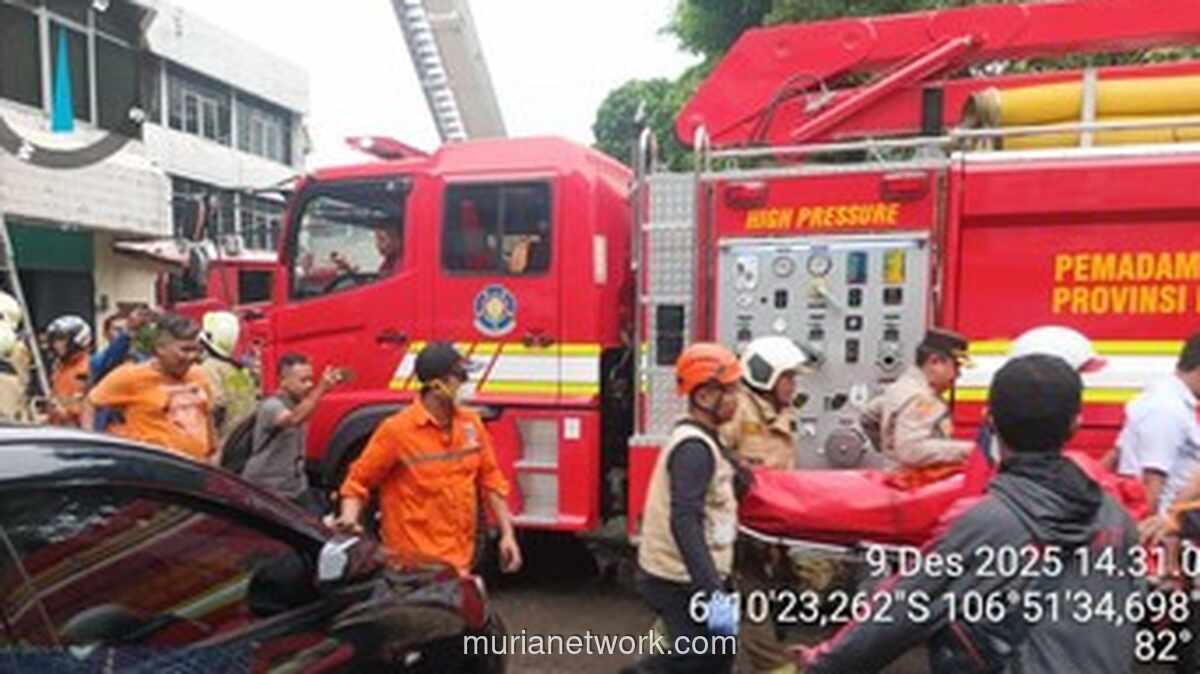 Kobaran Api di Kemayoran Tewaskan 17 Orang, Asap Pekat Diduga Jadi Biang Keladi