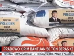 Stiker Wajah di Karung Beras Bencana: Bantuan atau Kampanye Terselubung?