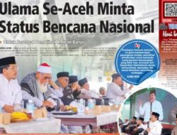 Ulama Aceh Serukan Status Bencana Nasional untuk Banjir Bandang Sumatera