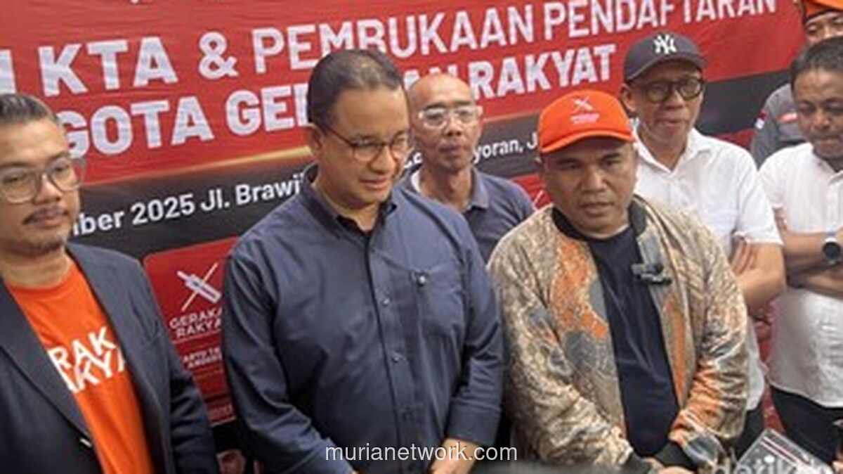 Anies Baswedan Dapat Kartu Anggota Pertama, Gerakan Rakyat Buka Pendaftaran