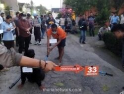 46 Adegan Rekonstruksi Kasus Tengkulak Sawit Tewas Dibacok di Pandeglang