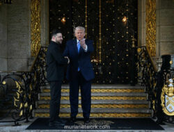 Pertemuan Santai Trump dan Zelensky di Mar-a-Lago, di Balik Dinamika yang Rumit