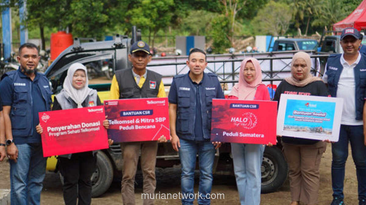 Telkomsel Buka Posko dan Salurkan Bantuan untuk Warga Padang Pascabencana
