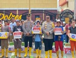 Polri Kirim Bantuan dan Turun Tangan Langsung di Daerah Rawan Bencana