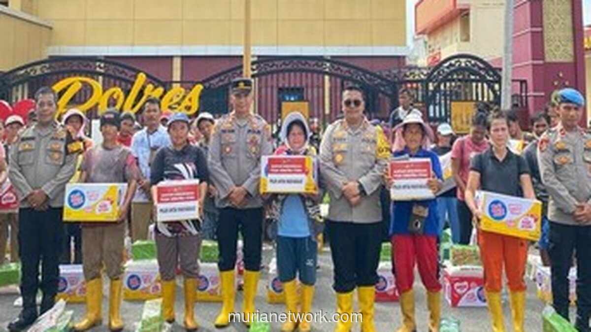 Polri Kirim Bantuan dan Turun Tangan Langsung di Daerah Rawan Bencana