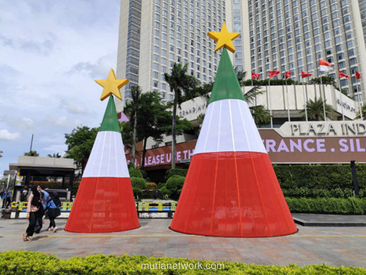 Bundaran HI Berhias Rupa, Nuansa Natal 2026 Mulai Menyapa
