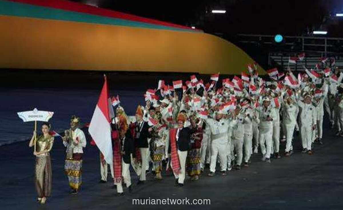 Sorak Gemuruh Sambut Indonesia di Pembukaan SEA Games 2025