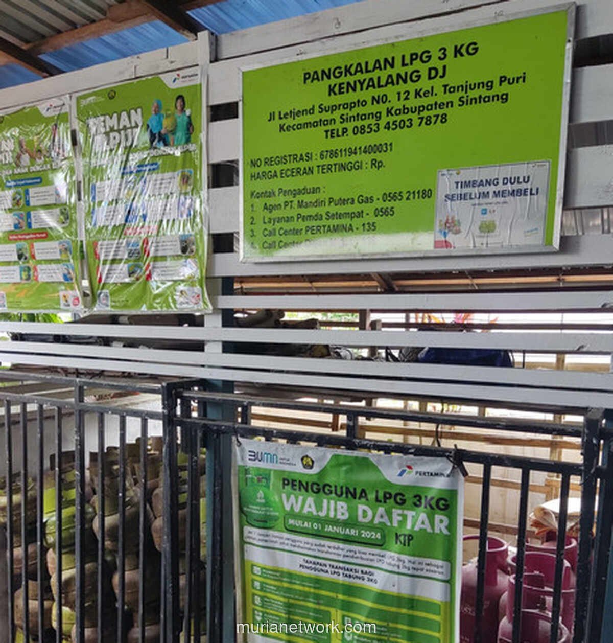 Pertamina Pastikan Stok Gas 3 Kg di Sintang Aman Jelang Libur Akhir Tahun