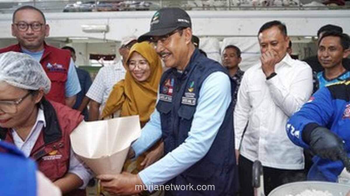 Gus Ipul Tinjau Dapur Umum Sibolga, 7.000 Porsi Masih Terhidang Tiap Hari