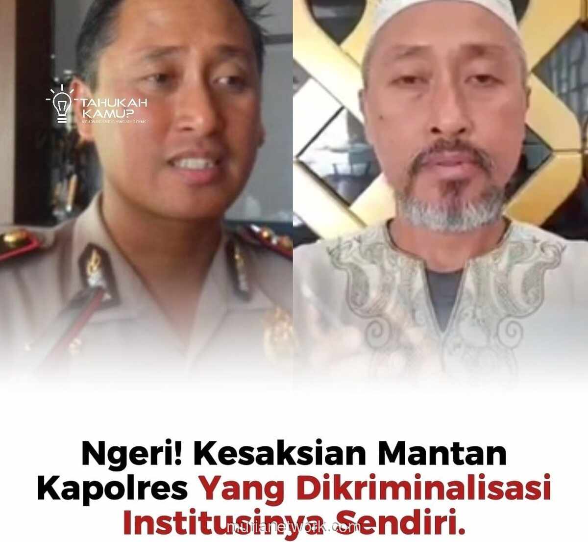 Kombes Hery Susanto Bongkar Penikaman dari Dalam Polri