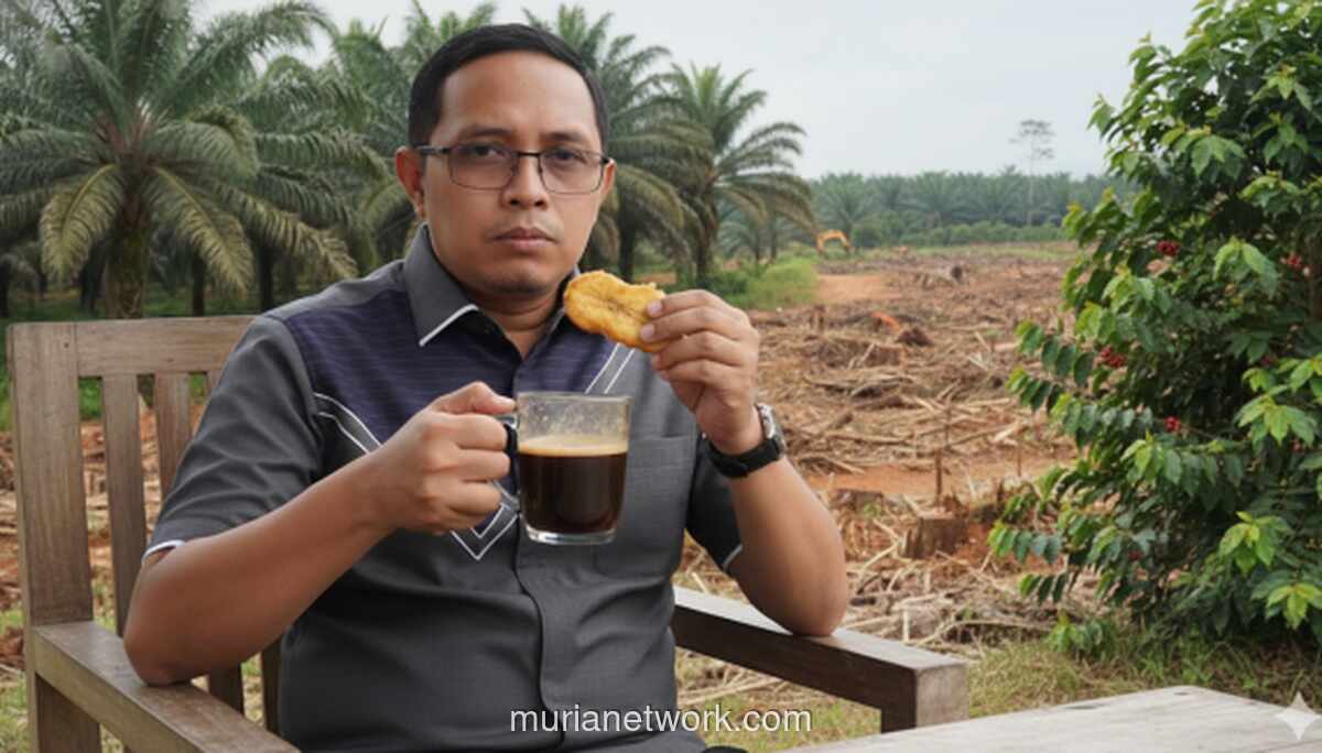 Ngopi dan Gorengan Disorot, Denny Sindir Logika Deforestasi Hasan Nasbi