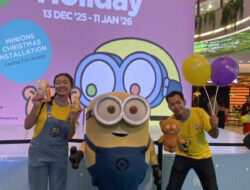 Minions Ramaikan Lippo Mall Nusantara dengan Magical Christmas dan Lari 5K