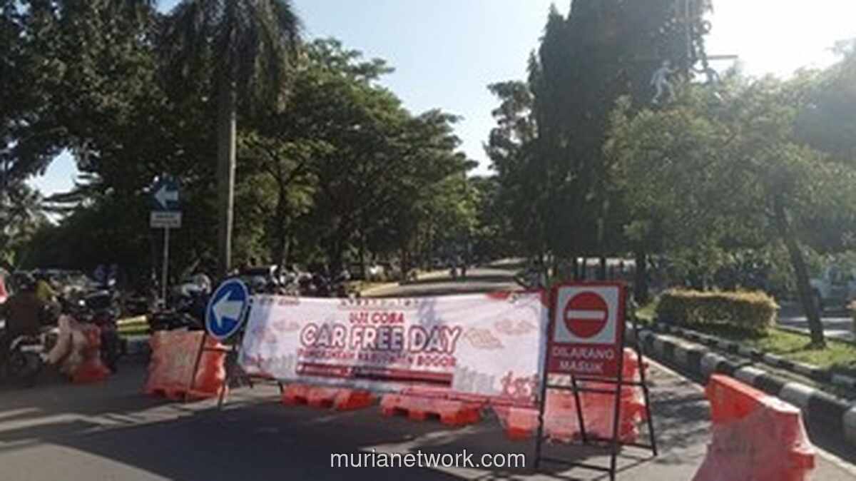 Jalan Tegar Beriman Tutup Total, CFD Bogor Kembali Ramaikan Minggu Pagi