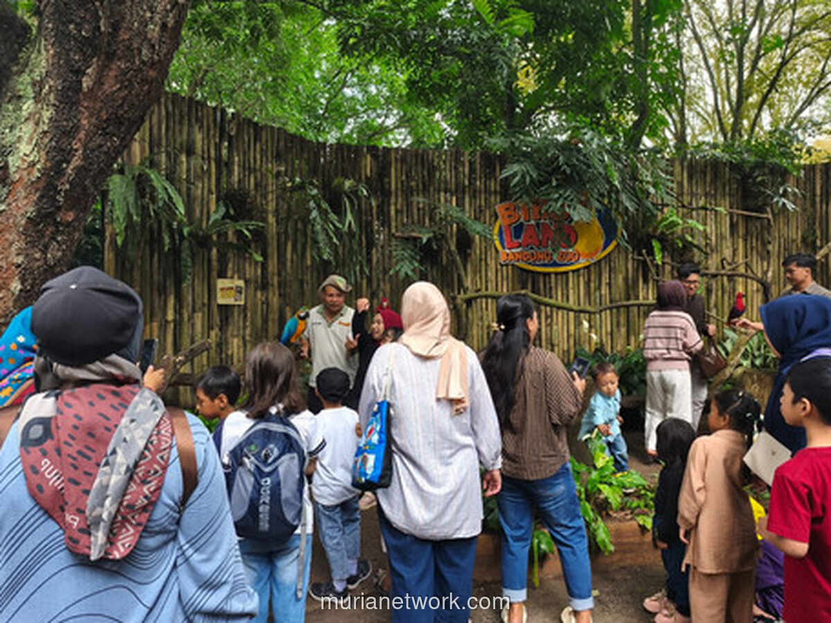 Bandung Zoo Kembali Ramai, Pengunjung Sumbang Uang dan Sayuran
