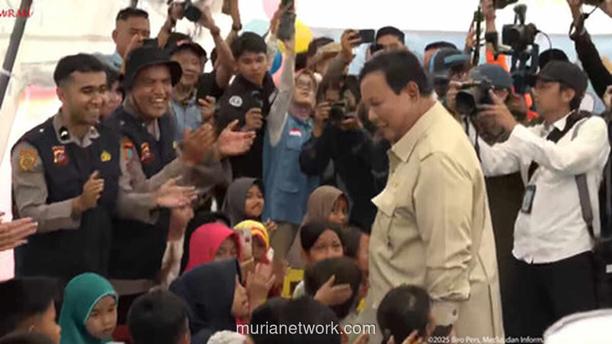 Prabowo Janjikan Hunian Tetap 70 Meter Persegi untuk Korban Banjir Agam