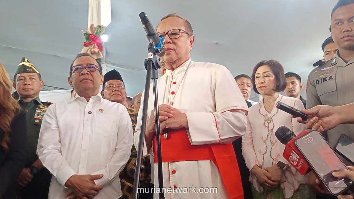 Kardinal Suharyo Serukan Natal 2025 untuk Korban Bencana Sumatera