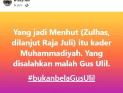 Ulil Abshar dan Kekerasan Kultural: Ketika Wacana Agama Melegitimasi Perusakan Lingkungan