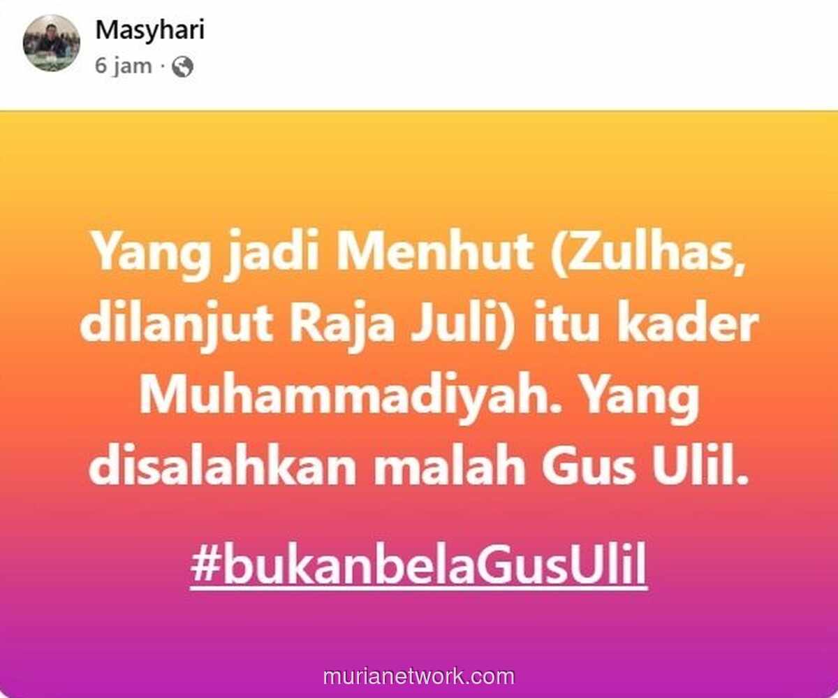 Ulil Abshar dan Kekerasan Kultural: Ketika Wacana Agama Melegitimasi Perusakan Lingkungan