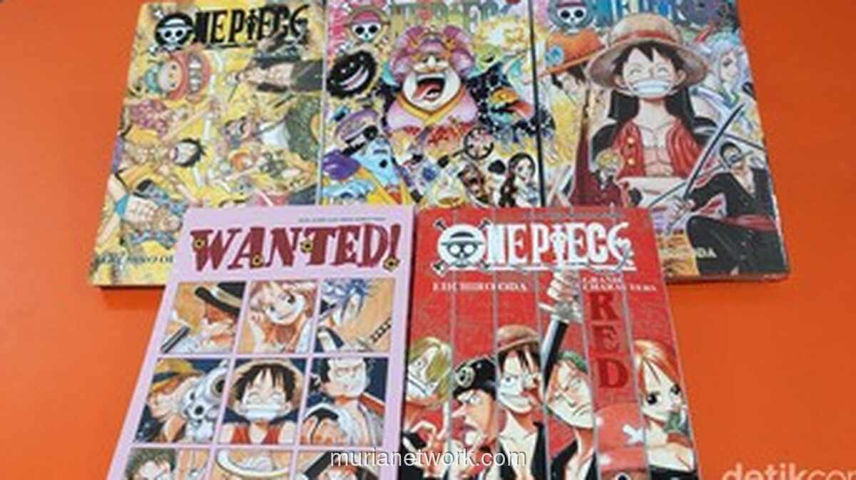 One Piece Pertahankan Takhta, Deretan Manga Terlaris 2025 Tampilkan Kejutan Baru