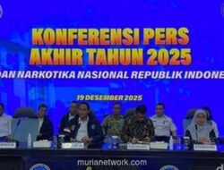 BNN Ungkap 746 Kasus dan Sita Lebih dari 4 Ton Sabu Sepanjang 2025