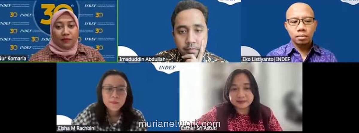 INDEF Soroti Ekonomi 2025: Pertumbuhan Tersandera, Anggaran Prioritas Dipertanyakan