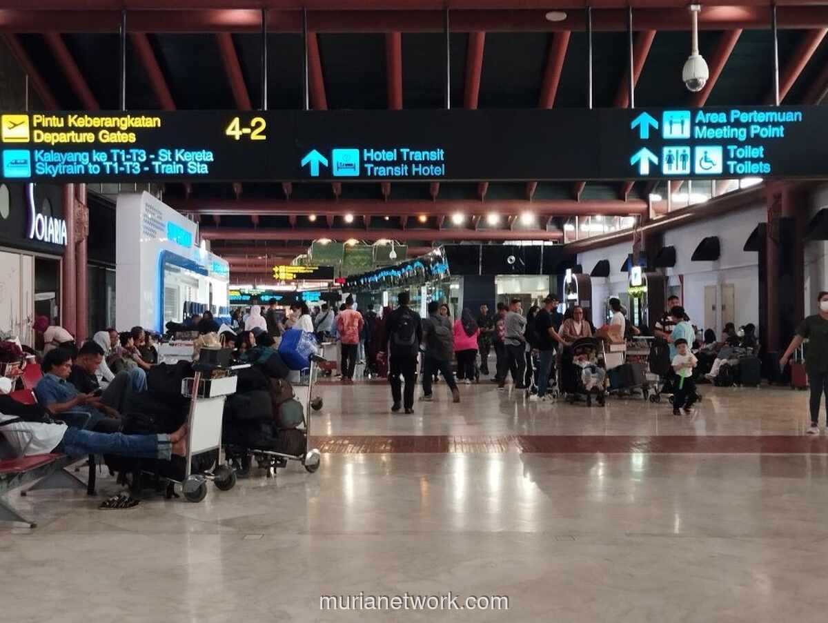 Soekarno-Hatta Mulai Ramai, Puncak Arus Nataru Diprediksi 21 dan 28 Desember