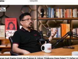 Zulfan Lindan Bongkar Dugaan Operasi Asah Kuping di Lingkaran Istana