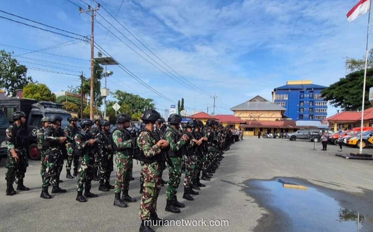 Timika Siaga, Patroli Gabungan TNI-Polri Kawal Natal