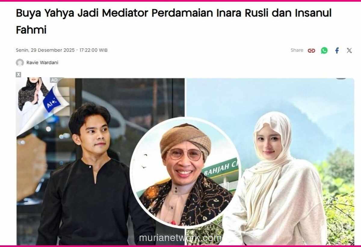 Buya Yahya Jadi Penengah, Inara Rusli dan Insanul Fahmi Sepakat Berdamai