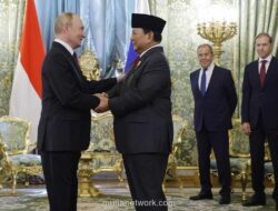 Prabowo dan Putin Perkuat Kemitraan, Bahas Isu Global di Kremlin